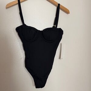 Aqua Black Swimwear